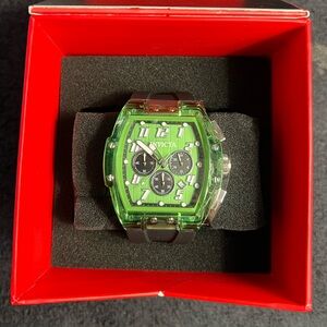 Invicta S1 Rally Kinesia Anatomic Men’s Watch-47mm MOD-50084 Green(NWT)